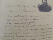 Garibaldi lettera testamento usato  Torino