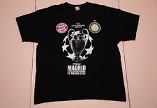 Camiseta INTER MILAN 2010 final da Liga dos Campeões da UEFA com Bayern München tamanho XL comprar usado  Enviando para Brazil