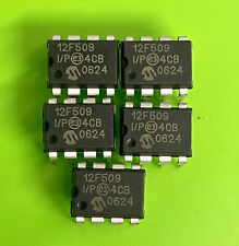 Microcontrolador 5pcs PIC12F509-I/P 8-bit, 1.5KB, 4MHz, 8 pinos comprar usado  Enviando para Brazil