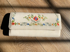 Cream clutch embroidered for sale  Cottontown