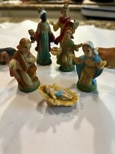 Vintage nativity figurines for sale  Lancaster