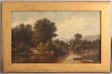 antique oil framed painting for sale  Cumberland