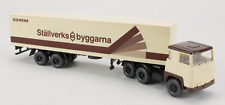 Usado, Scania 111 Koffersattelzug Siemens Ställverks Wiking 1:87 H0 ohne OVP [I16A-A4] comprar usado  Enviando para Brazil