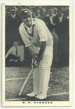 Cricket w.r. hammond for sale  BEVERLEY