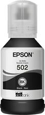 Botella de tinta EPSON 502 vencimiento 2025 (127 ml) negra - genuina (sellada), usado segunda mano  Embacar hacia Argentina