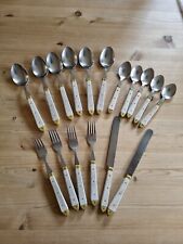 cutlery wooden set for sale  LEWES