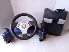 Thrustmaster Steering Wheel  And Pedal NASCAR Pro Digital 2 Racing USB PC Tested for sale  Shipping to South Africa
