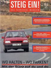 Steig ein Fahrschul-Magazin 1992 1/2/92 Corsa Joy Citroën AX GTI NAMAG Jenatzy comprar usado  Enviando para Brazil