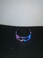 Used, Box of 4 Led Glasses Light Up Glasses Led Visor Glasses 7 colors and 5 modes for sale  Shipping to South Africa