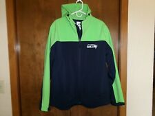 Seahawks Softshell Hooded Jacket size L for sale  Shipping to South Africa