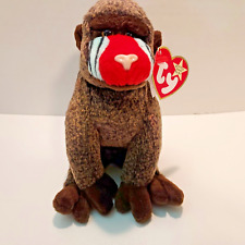 Usado, Ty Beanie Baby - CHEEKS The Baboon (6 polegadas) pelúcia aposentada de feijão macaco comprar usado  Enviando para Brazil