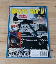 Revista de la Segunda Guerra Mundial SEPTIEMBRE 1989 Invasión de Polonia Edición 50 Aniversario, usado segunda mano  Embacar hacia Argentina