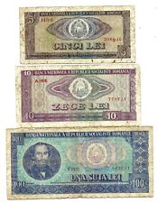 Romania banknotes 1966 for sale  ILKLEY