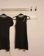 Kleid longshirt schwarz gebraucht kaufen  Hannover