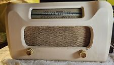 Antigo 1948 Philco Modelo 48-461 Rádio Tubo RARO ESTOJO DE MADEIRA BRANCO MCM NÃO TESTADO/PEÇAS comprar usado  Enviando para Brazil