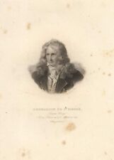 c1850 Bernardin de Saint-Pierre * Frankreich Schriftsteller Stahlstich-Porträt, usado segunda mano  Embacar hacia Argentina