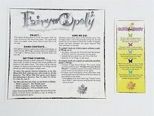 Fairy opoly fairyopoly for sale  Clinton