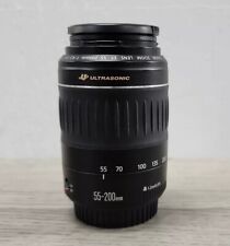 Canon Zoom Lens USM Ultrasonic EF 55-200mm 1:4.5-5.6 II *Read* for sale  Shipping to South Africa