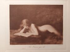 Heliogravure femme lit d'occasion  Guyancourt