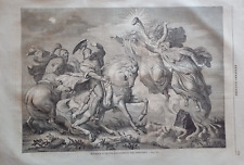 Macbeth and Banco meeting the witches............ wood engraving...1859 for sale  Shipping to South Africa