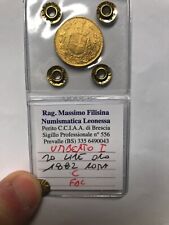 Moneta oro regno usato  Civitavecchia
