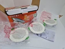 3x Alusso Triac Dimmable 5w Led DOWNLIGHTS for sale  Shipping to South Africa