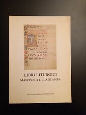 Libri liturgici manoscritti usato  Bologna