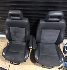 Captain heated Seats Leather Galaxy Camper Motorhome VW T5 Vivaro Conversion DIY for sale  BIRMINGHAM