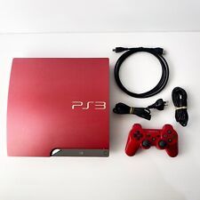 Consola Limitada Rojo Escarlata 160 GB Sony Playstation 3 PS3 Delgada + Controlador segunda mano  Embacar hacia Argentina