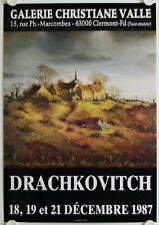Affiche drachkovitch 1987 d'occasion  La Courtine