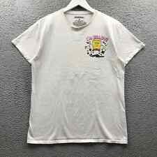 Usado, Camiseta Masculina Nickelodeon Bob Esponja Calça Quadrada Manga Curta Média Gráfica Branca comprar usado  Enviando para Brazil