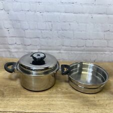 Cordon Bleu 8 1/2” 7 Ply T304 Stainless Steel Pan Pot With Insert & Lid for sale  Shipping to South Africa