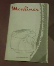 Moulinex gebrauchsanweisung ha gebraucht kaufen  Bodenwöhr