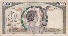 5000 francs victoire d'occasion  Nice-