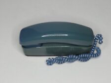 Telefone Spectra azul claro linha fixa telefone com fio mesa mesa parede modelo TL-4 comprar usado  Enviando para Brazil