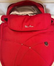 Used, Silver cross Chilli Red Wayfarer Pioneer Colour Pack Hood & Apron set for sale  POOLE