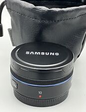 Lente ojo de pez Samsung NX 10 mm F3,5 10 mm para cámaras Samsung NX (negro) segunda mano  Embacar hacia Argentina