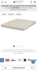 Organic latex mattress for sale  LONDON