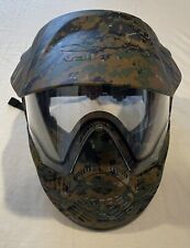 Usado, Casco facial completo Valken táctico verde camuflaje paintball/airsoft con visera segunda mano  Embacar hacia Argentina