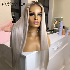 Ice Blonde Colored Brazilian Virgin Straight Lace Front Human Hair Wigs Bob Wigs for sale  Shipping to South Africa