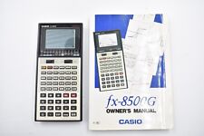 FX8500G Graphic CASIO  CALCULATOR VINTAGE With MANUAL for sale  Shipping to South Africa