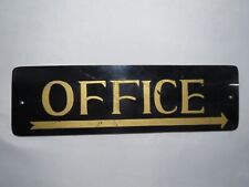 Vintage office sign for sale  Bridgton