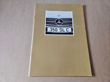 Brochure 1971 mercedes d'occasion  La Motte-Servolex