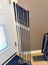TaylorMade Aeroburner HL Iron Set 4-PW and AW Right-Handed Regular Flex Steel for sale  Shipping to South Africa
