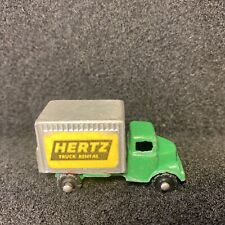 Vintage 2" Hertz Cast Barclay Caixa de Aluguel Caminhão Verde Brinquedo Prata comprar usado  Enviando para Brazil