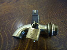 Brass locking tap for sale  KEIGHLEY