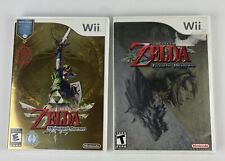 The Legend of Zelda: Twilight Princess + Skyward Sword Nintendo Wii Game Lot CIB for sale  Shipping to South Africa