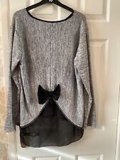 Grey tunic top for sale  OLDHAM