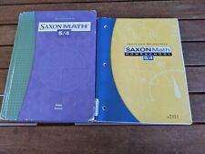 Saxon math hardcover for sale  New Concord