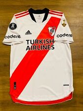 Usado, Camiseta de partido de River Plate Copa Libertadores 2021 #24 Pérez segunda mano  Argentina 